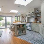 New kitchen/dining area